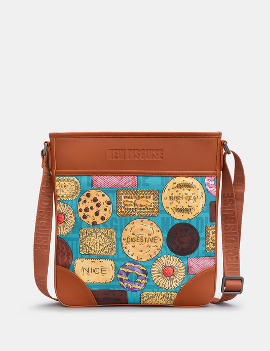 Biscuit Selection Maxi Cross Body Bag