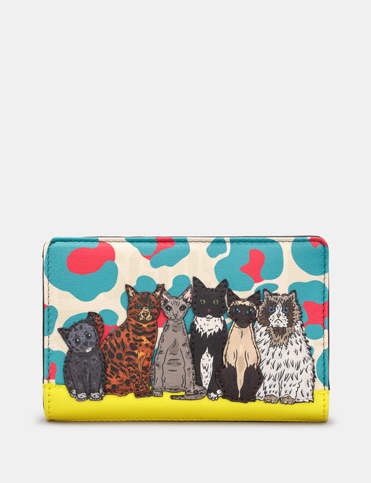 Cat Club Flap Over Purse
