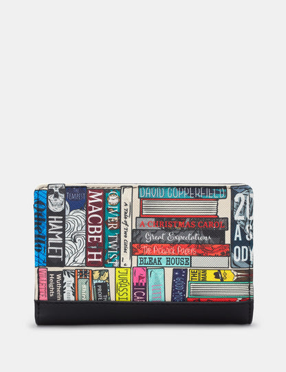 Classic Library Flap Over Purse