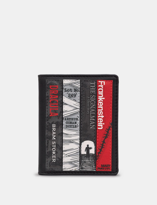 Horror Book Club Flap Over Card Holder
