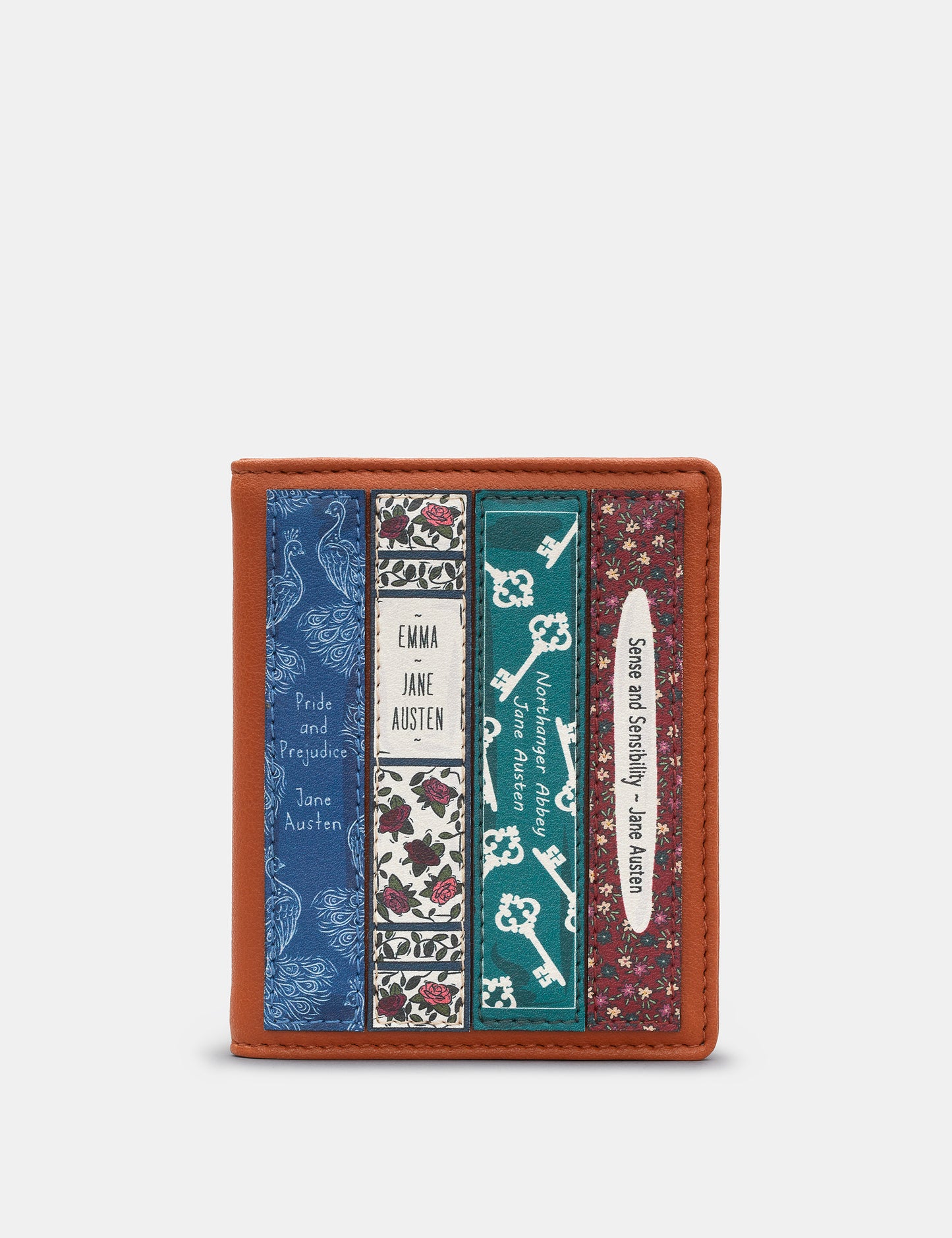 Jane Austen Book Club Flap Over Card Holder