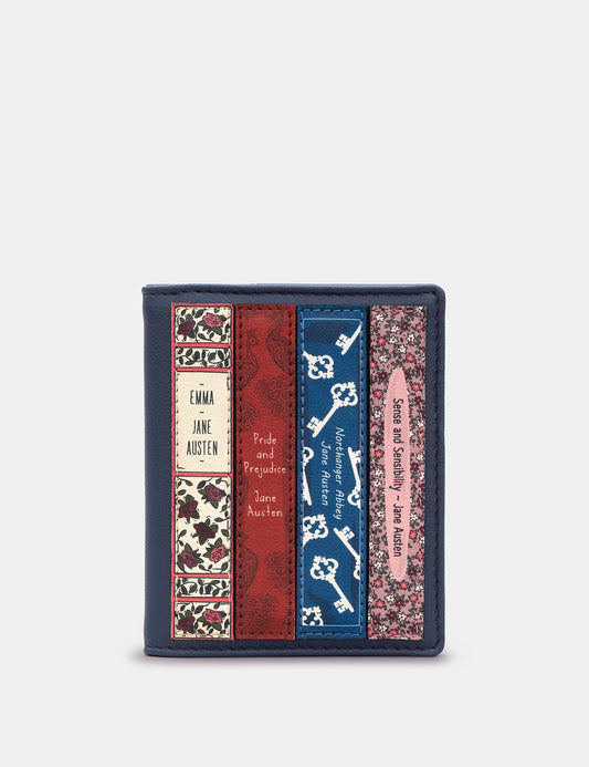 Jane Austen Book Club Flap Over Card Holder
