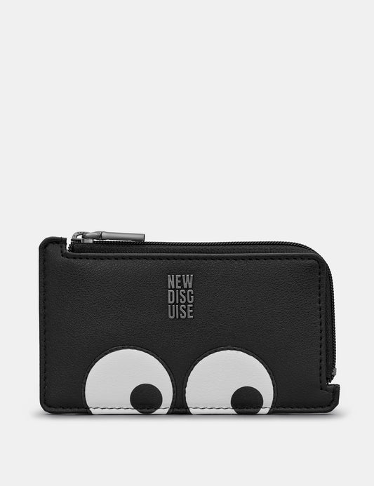 Peekaboo Eyes Zip Card Holder | Purse