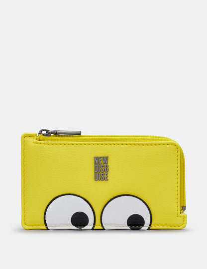 Peekaboo Eyes Zip Card Holder | Purse