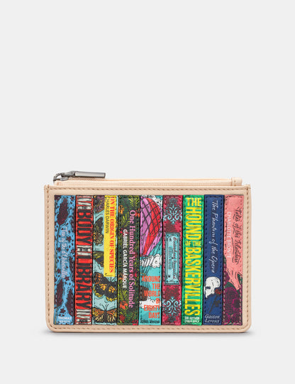 Champagne Classics Book Club Zip Top Purse