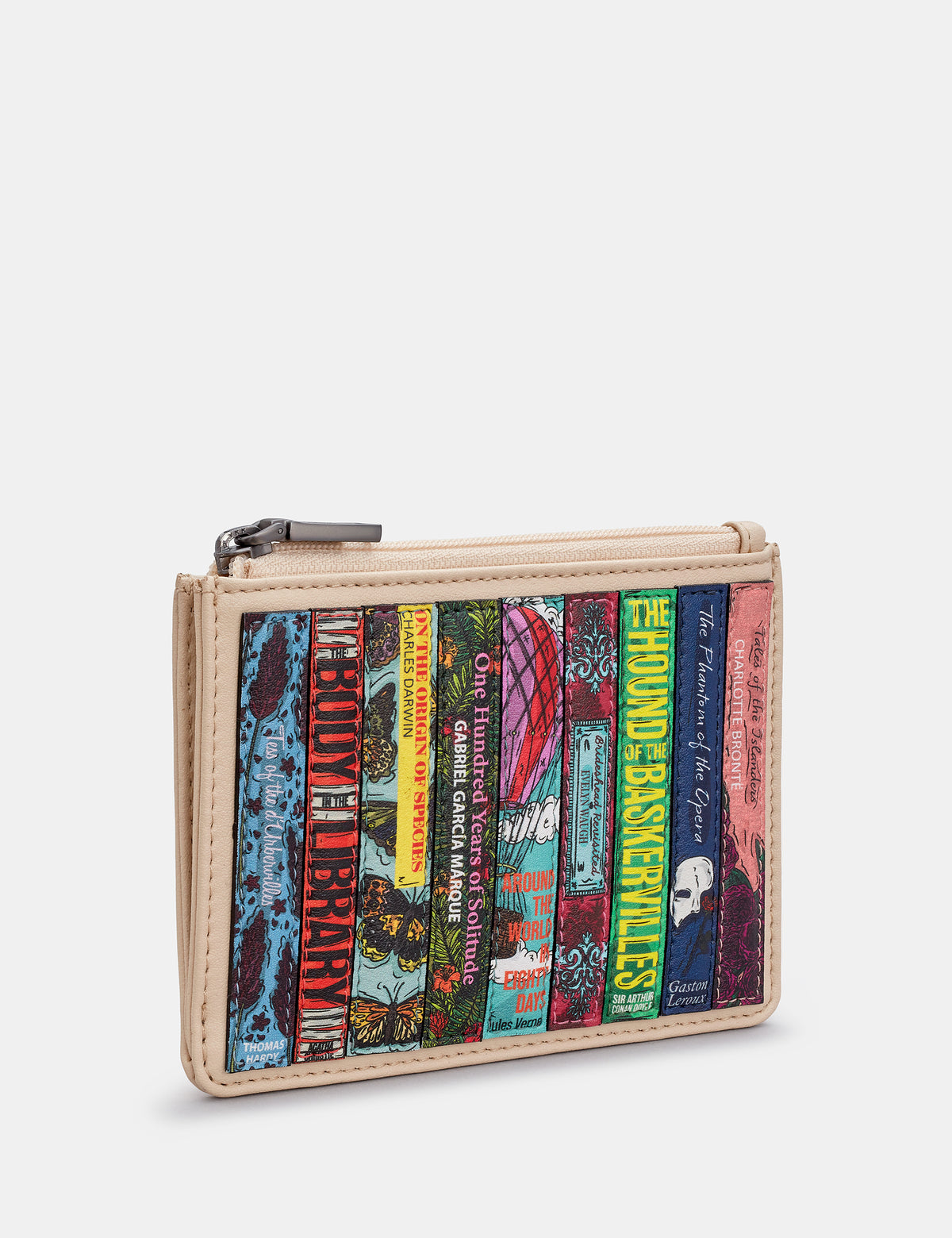 Champagne Classics Book Club Zip Top Purse