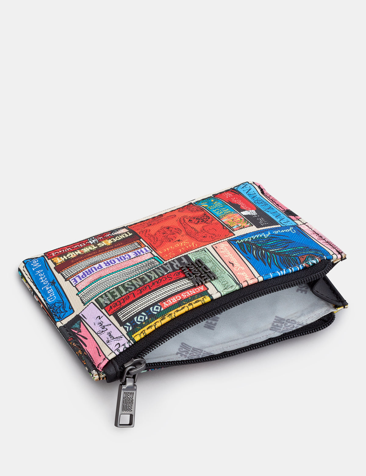 Classic Library Zip Top Purse