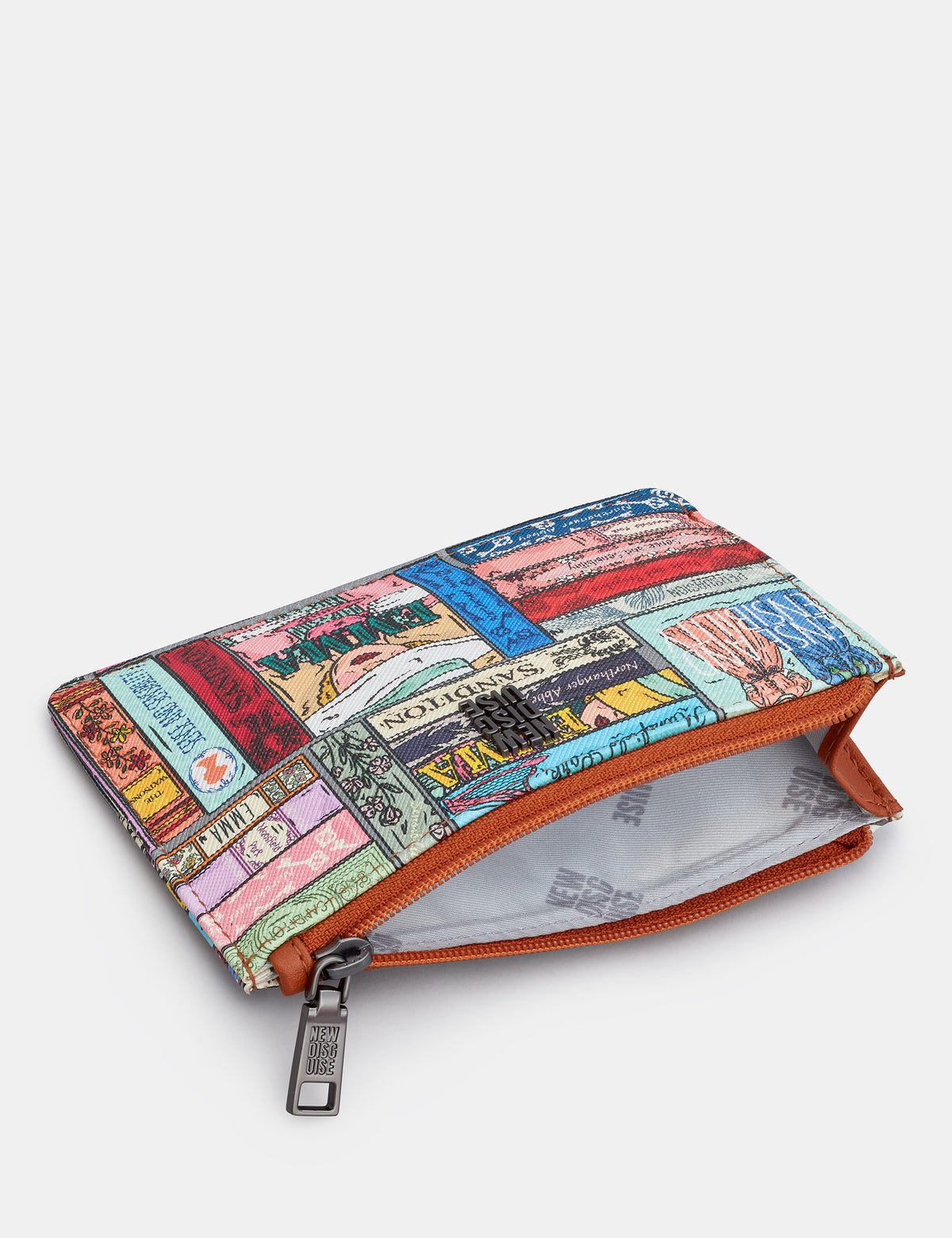 Jane Austen Library Zip Top Purse