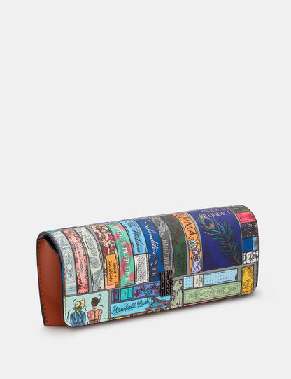Jane Austen Library Glasses Case