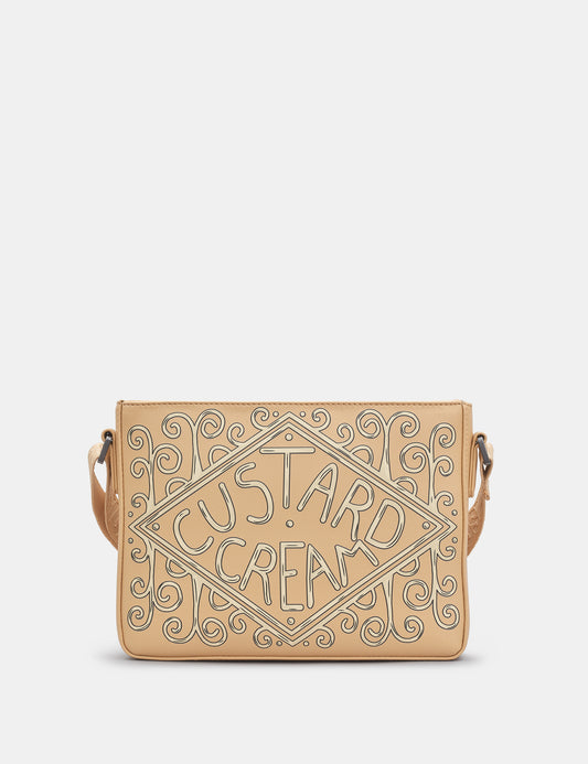 Custard Cream Cross Body Bag