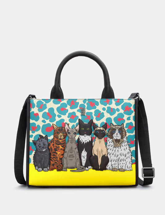 Cat Club Tote Bag
