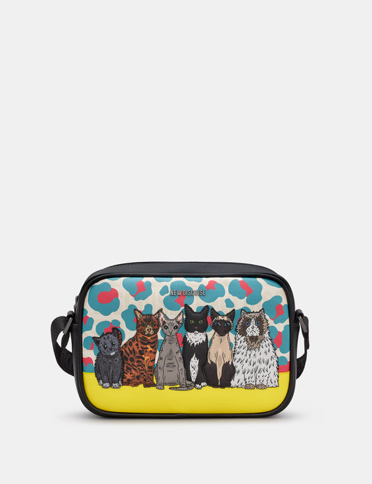 Cat Club Cross Body Bag