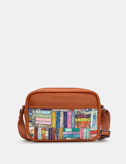 Jane Austen Library Cross Body Bag