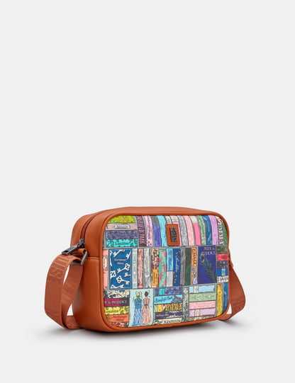 Jane Austen Library Cross Body Bag