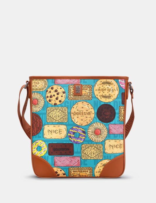 Biscuit Selection Maxi Cross Body Bag