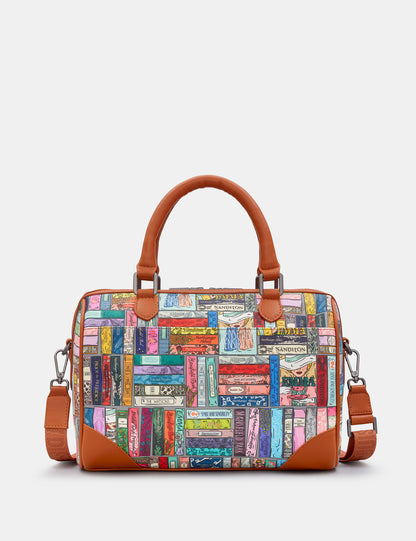 Jane Austen Library Bowler Bag
