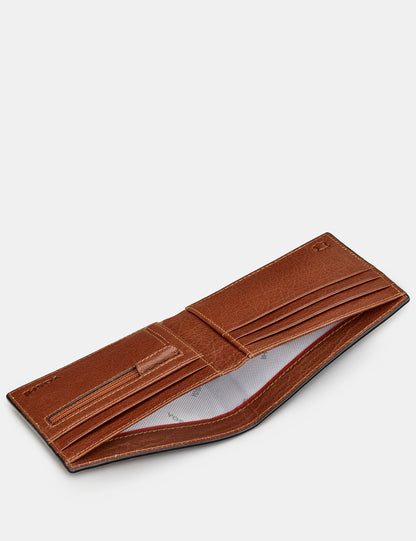 Mod Brown Leather Wallet