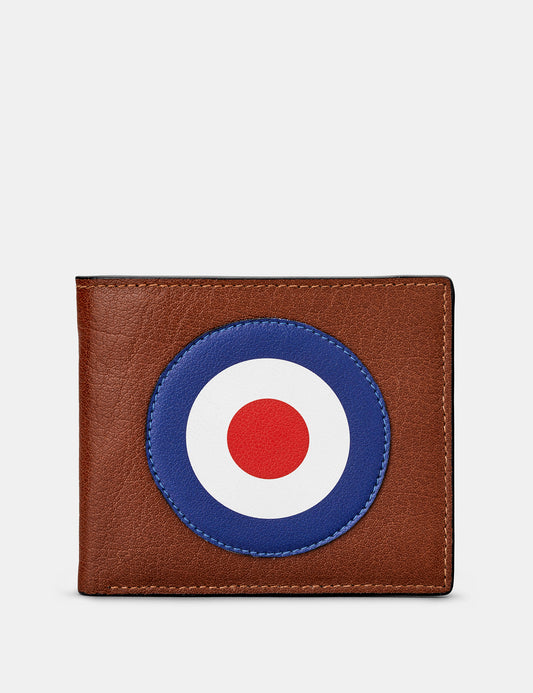 Mod Brown Leather Wallet